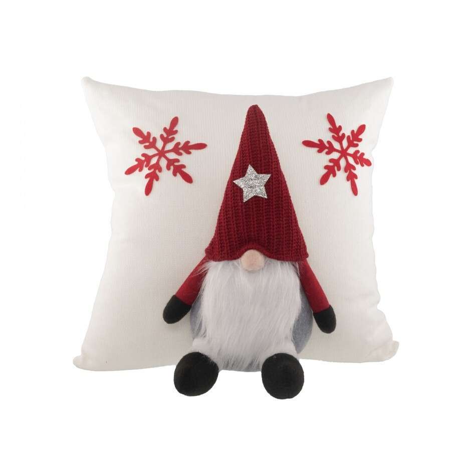 04 Διακοσμητικό μαξιλάρι Νάνος Κόκκινο 45x45 - Image 2