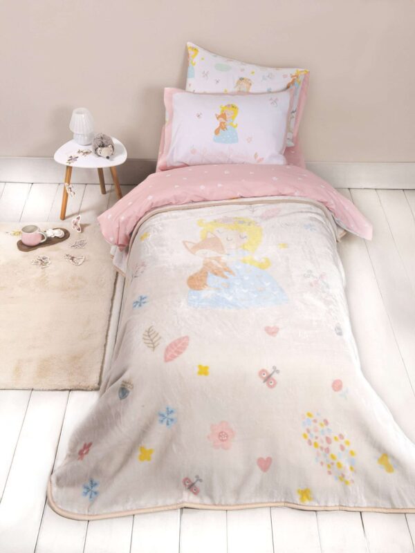 Κουβέρτα Βελουτέ Forest Fairy