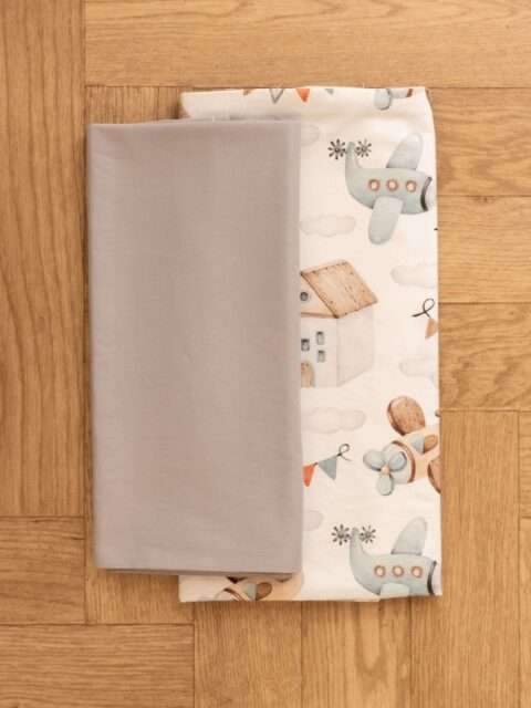 -Σετ Σελτεδάκια Αδιάβροχα 2 τεμ. Up in the sky-Γρι