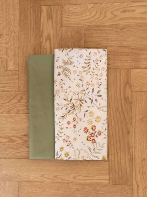 -Σετ Σελτεδάκια Αδιάβροχα 2 τεμ. Spring Flower-Πράσινο