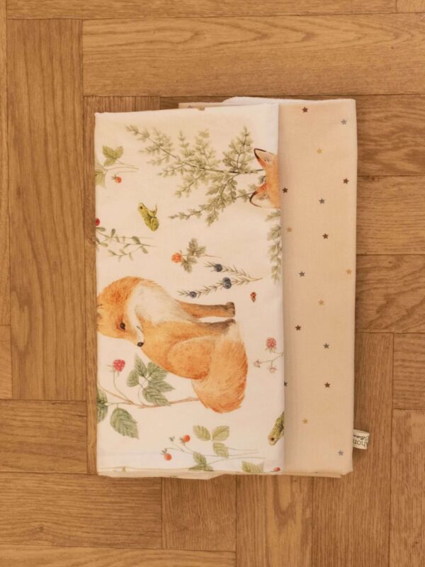 -Σετ Σελτεδάκια Αδιάβροχα 2 τεμ. Forest-Beige Stars