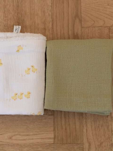 -Σετ Πετσετάκια Ευκάλυπτος - Παπάκια100% organic cotton