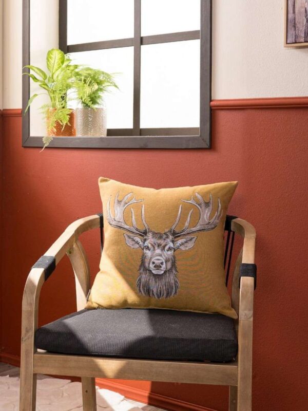 Μαξιλαροθήκη Reindeer Βελούδο 08