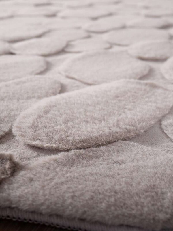 Χαλί Γούνινο Ανάγλυφο Alley 11 Γρι