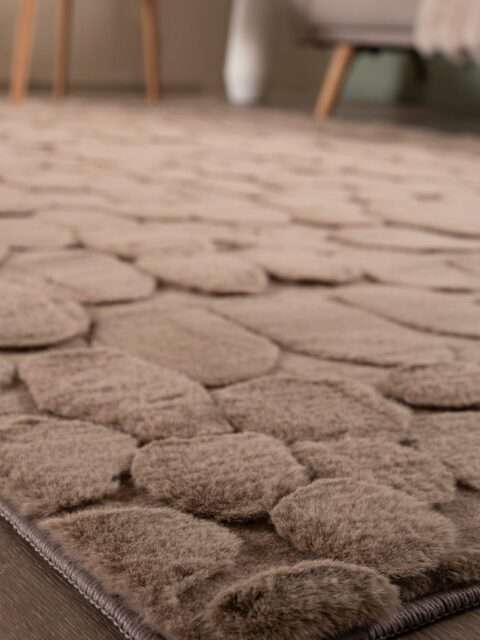 Χαλί Γούνινο Ανάγλυφο Alley 03 Πούρου