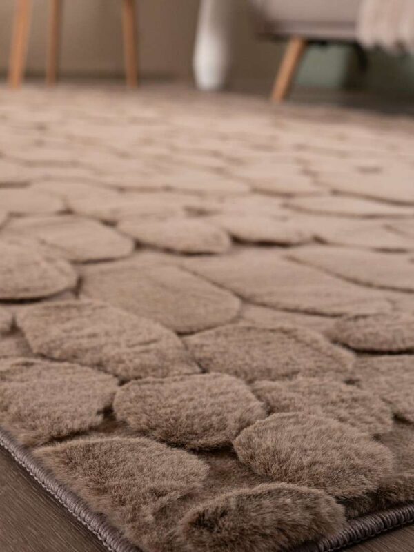 Χαλί Γούνινο Ανάγλυφο Alley 03 Πούρου