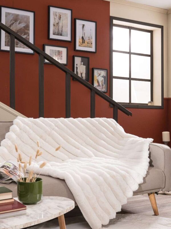 Γούνινο Ριχτάρι Λεύκο Wave 01