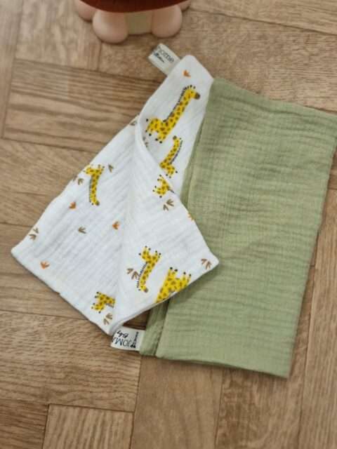 Σετ πανακια φροντίδας 2 τεμαχίων Giraffe-Green