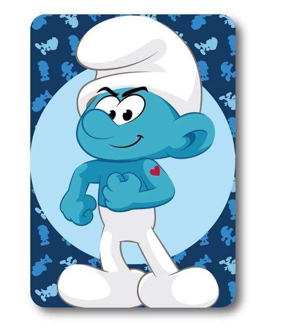 Κουβέρτα Fleece Smurfs 11 100X140