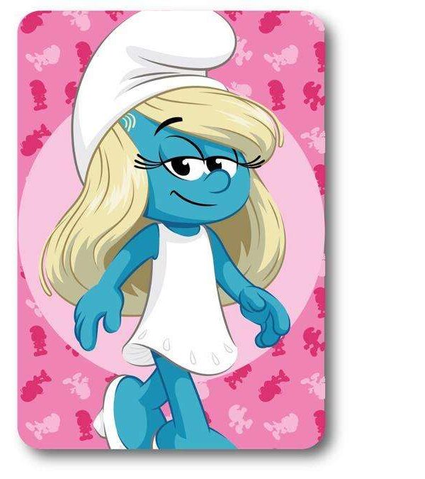 Κουβέρτα Fleece Smurfs 12 100X140