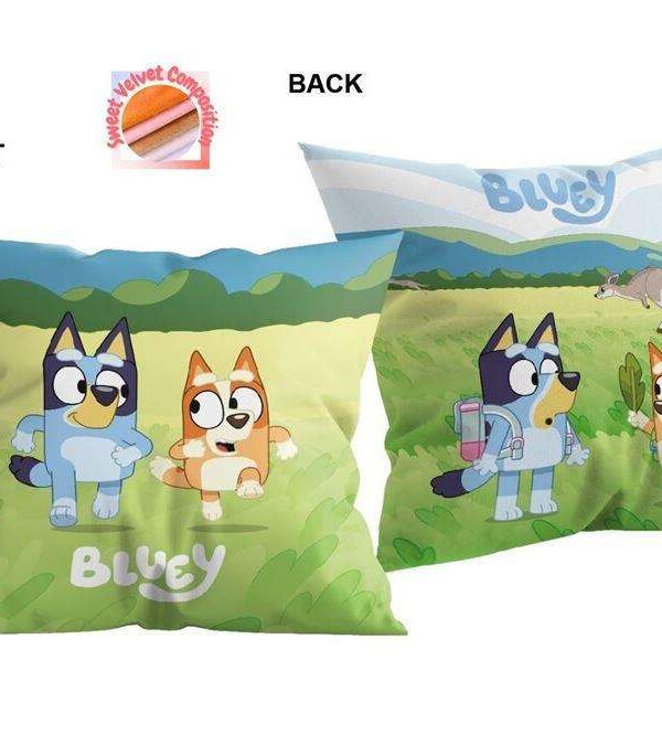 Βελούδινο Μαξιλάρι Bluey