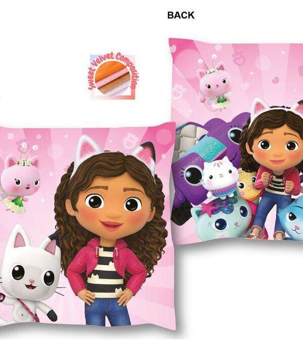 Βελούδινο Μαξιλάρι Gabby's Dollhouse