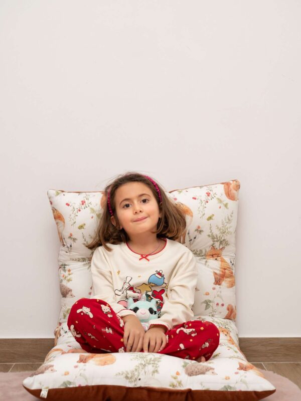 -Μαξιλάρα Δαπέδου Ορθογώνια (125*60*7) Forest