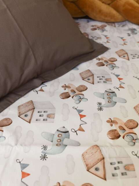 -Σεντόνι Μεμονωμένο Up in the sky Κούνιας 115*180