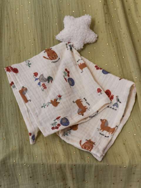 --Πανάκι παρηγοριάς Αστεράκι Εκρού