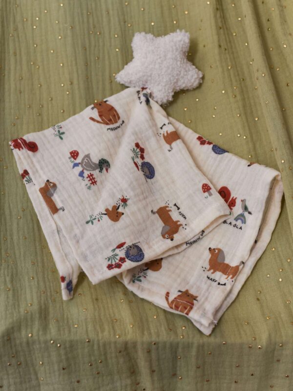 --Πανάκι παρηγοριάς Αστεράκι Εκρού