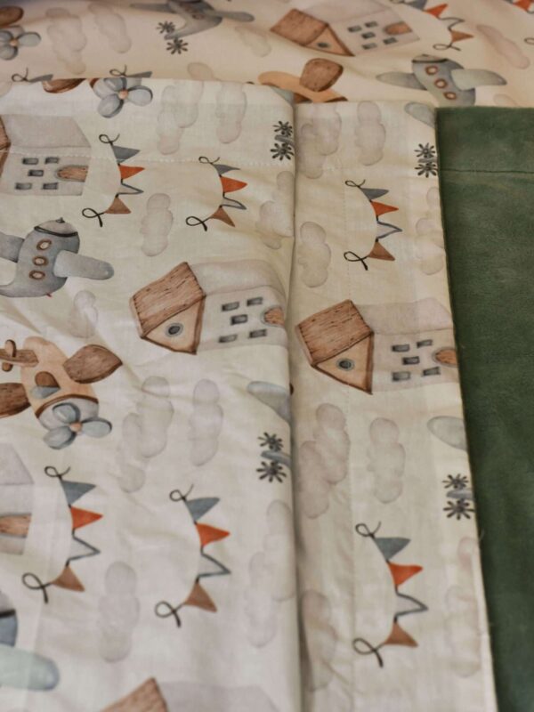 -Κουβέρτα & μαξιλαράκι Fleece Up in the sky