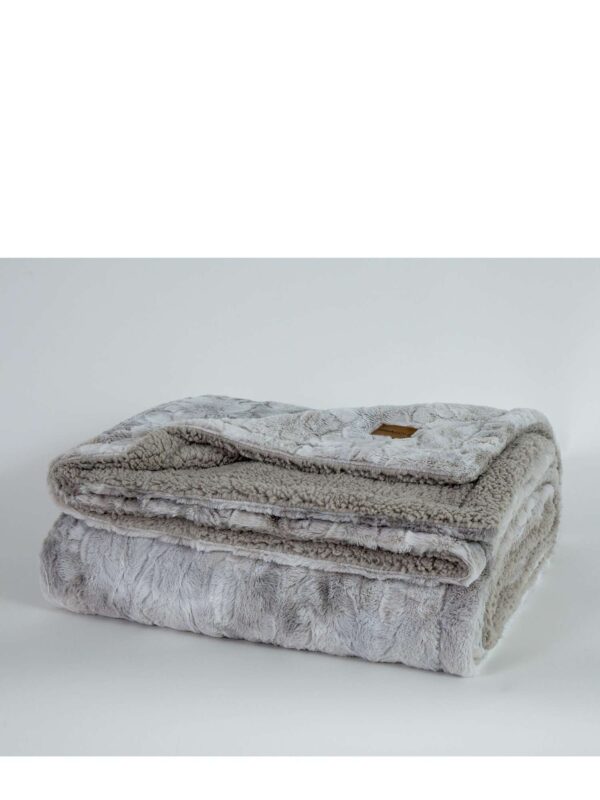 Κουβέρτα Cloud - Light Gray 150*220 & Μαξιλάρι 30*50