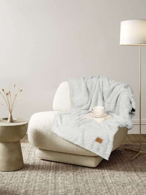 Κουβέρτα Καναπέ Serenus - Gray 130*170