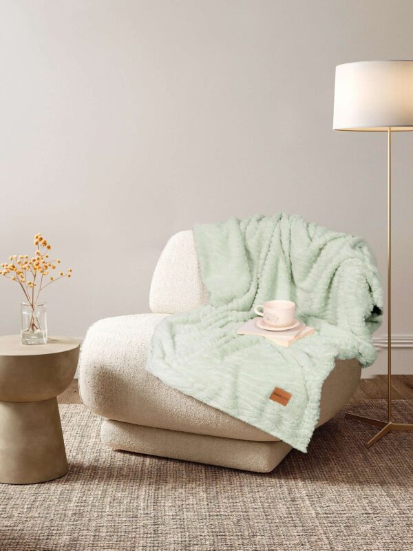 Κουβέρτα Καναπέ Serenus - Mint 130*170