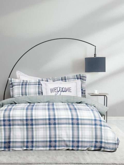 Σετ Σεντόνια υπέρδιπλα με λάστιχο Welcome