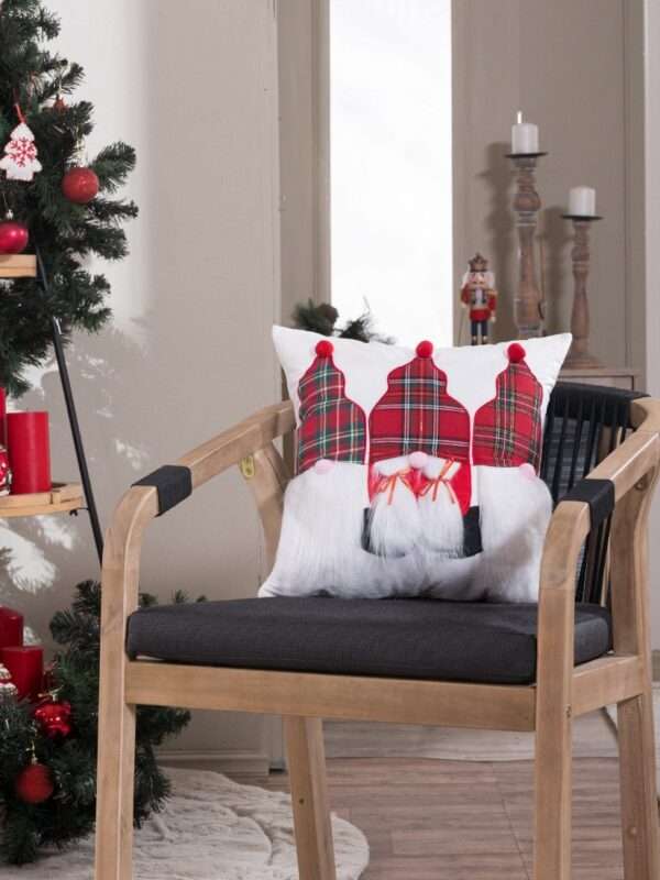 09 Διακοσμητικό μαξιλάρι Νανάκια Λευκό 45x45