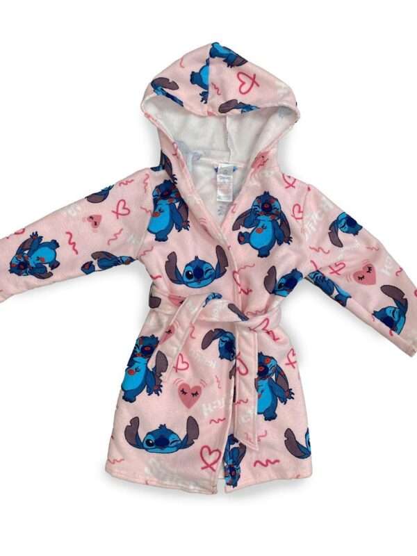 Μπουρνούζι Disney Home Lilo & Stitch Pink 100% Microfiber