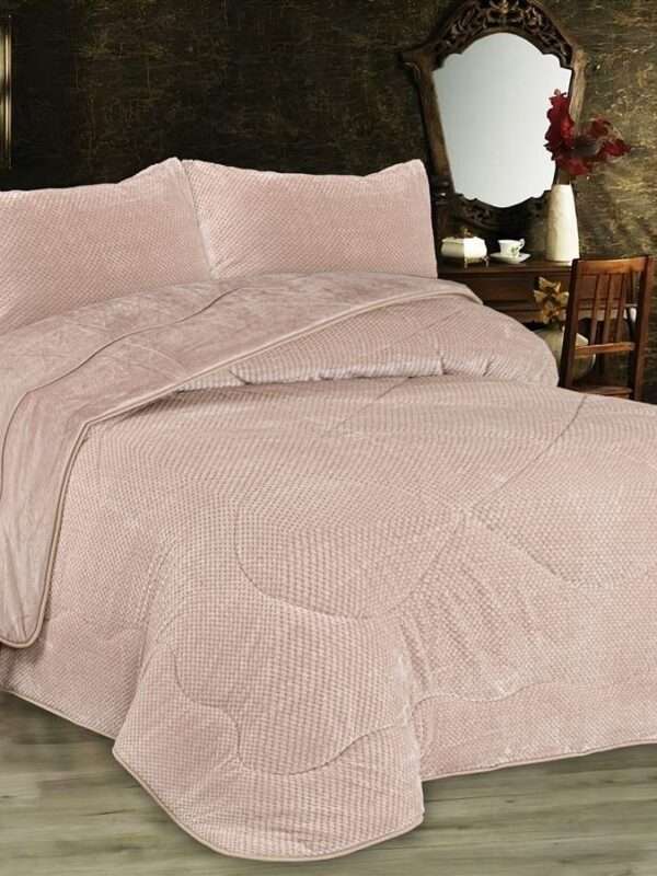 Κουβερτοπάπλωμα Popcorn Fleece - Mocha 160X220