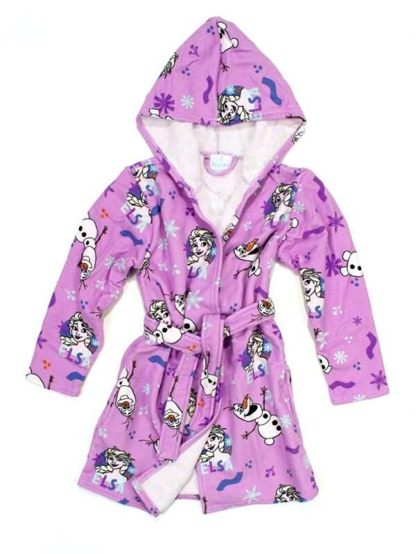 Μπουρνούζι Disney Home Frozen Lilac 100% Microfiber