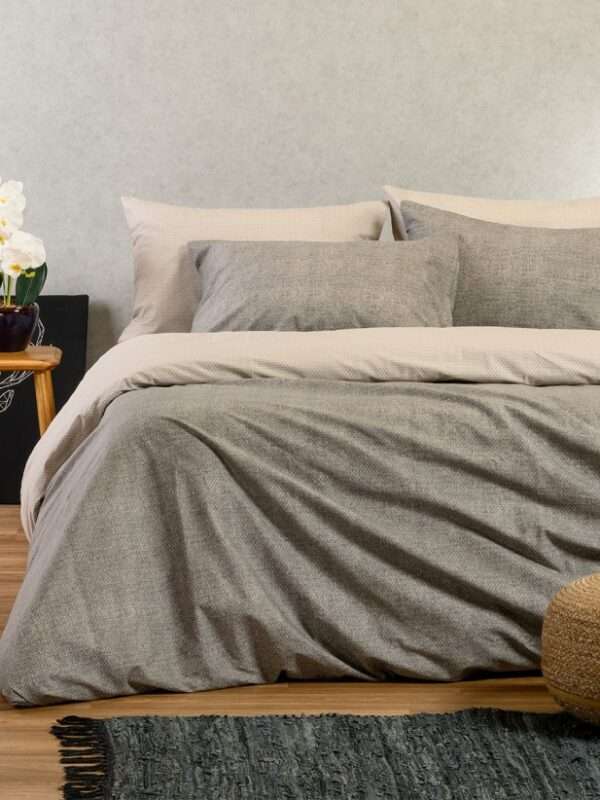 ΣΕΤ ΣΕΝΤΟΝΙΑ ΥΠΕΡΔΙΠΛΑ  LUCA GREY ΛΑΣΤΙΧΟ