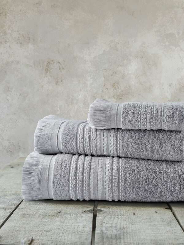 Σετ Πετσέτες Allora Gray