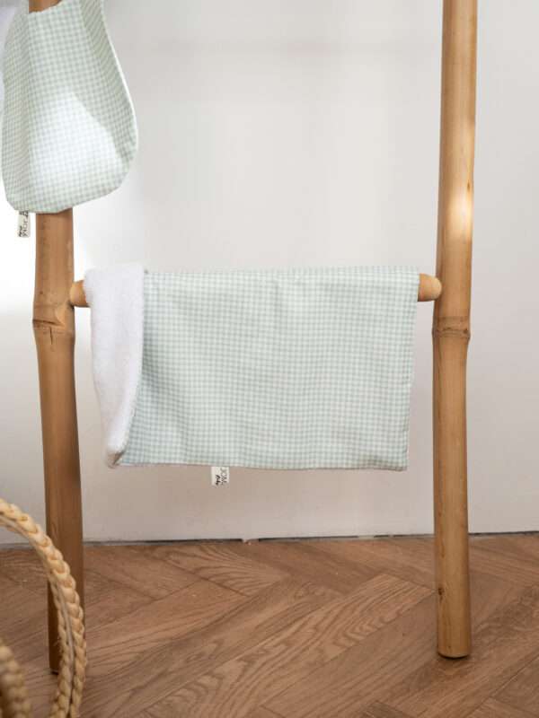 -Πετσετάκι Καρό Μέντα