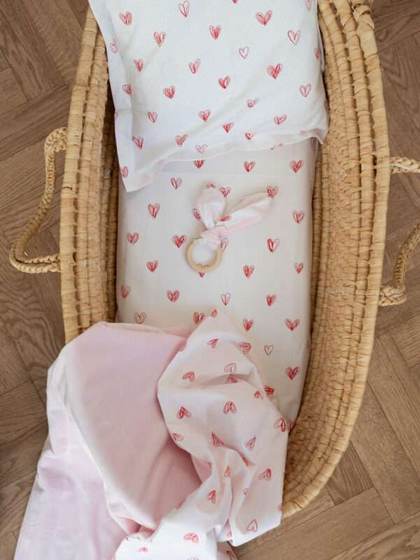 -Σεντόνι Μεμον. Love you Λίκνου 070*110 Λάστιχο