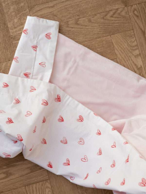 -Κουβέρτα Fleece Love you - Ροζ