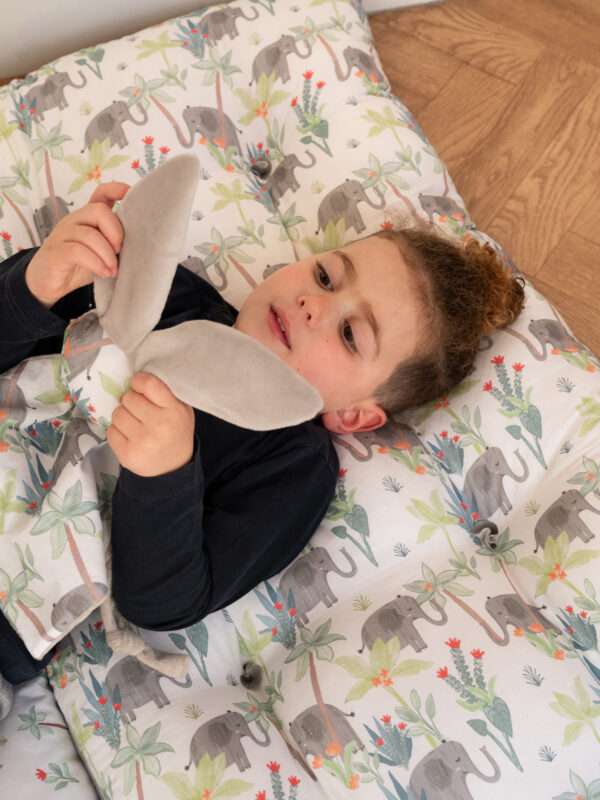 Μαξιλάρα Δαπέδου Ορθογώνια (125*60*7) Oli the Elephant