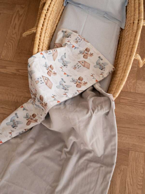 -Κουβέρτα Fleece Up in the sky - γκρι