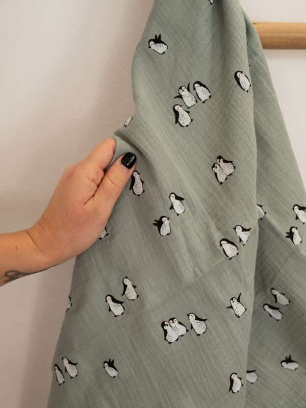 -Πάνα Αγκαλιάς Penguin 100% organic cotton