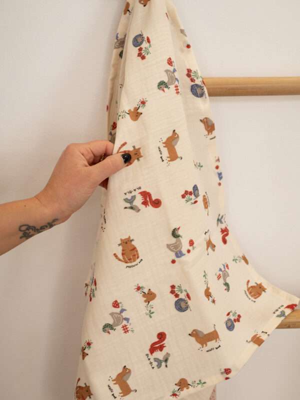 -Πάνα Αγκαλιάς Φάρμα 100% organic cotton