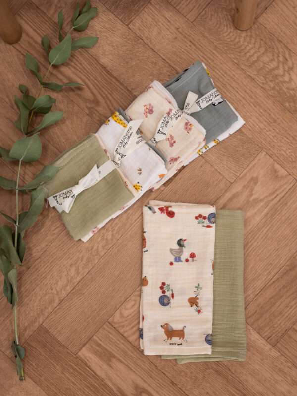 Σετ πανακια φροντίδας 2 τεμαχίων farma-πράσινο