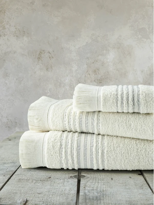 Σετ πετσέτες Allora Light Beige 3τεμ