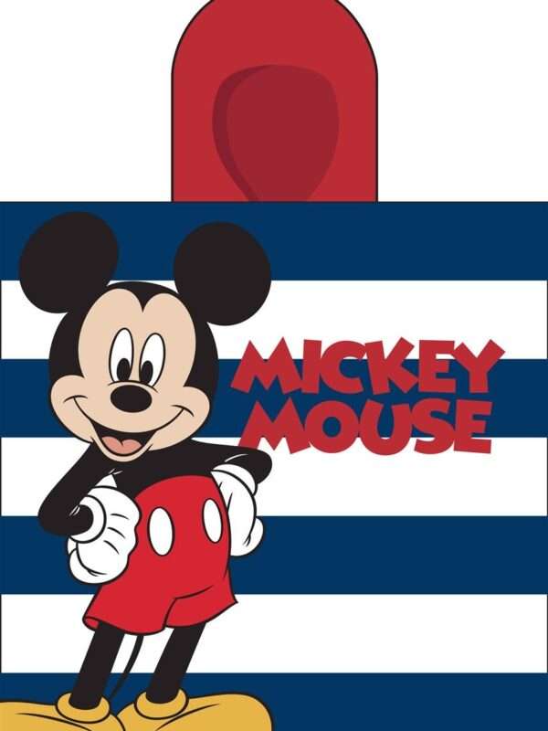 Πόντσο Θαλάσσης Quick Dry Disney Home Mickey 193 50X100 White-Dark Blue 100% Microfiber