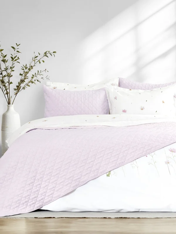 Κουβερλί Μονό Arden - Lilac / Pink