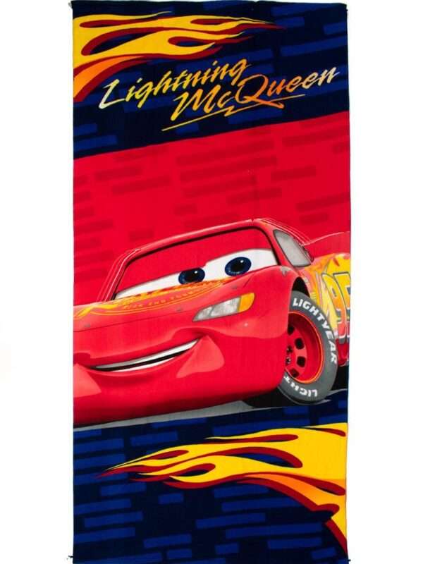 Πετσέτα Θαλάσσης Quick Dry Disney Home Cars 841 70X140 Blue