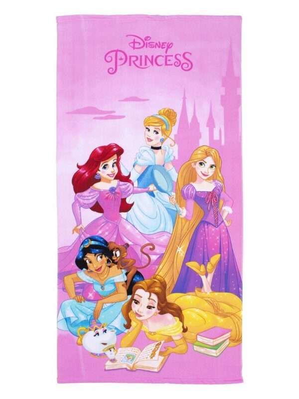 Πετσέτα Θαλάσσης Quick Dry Disney Home Princess 73 70X140 Pink