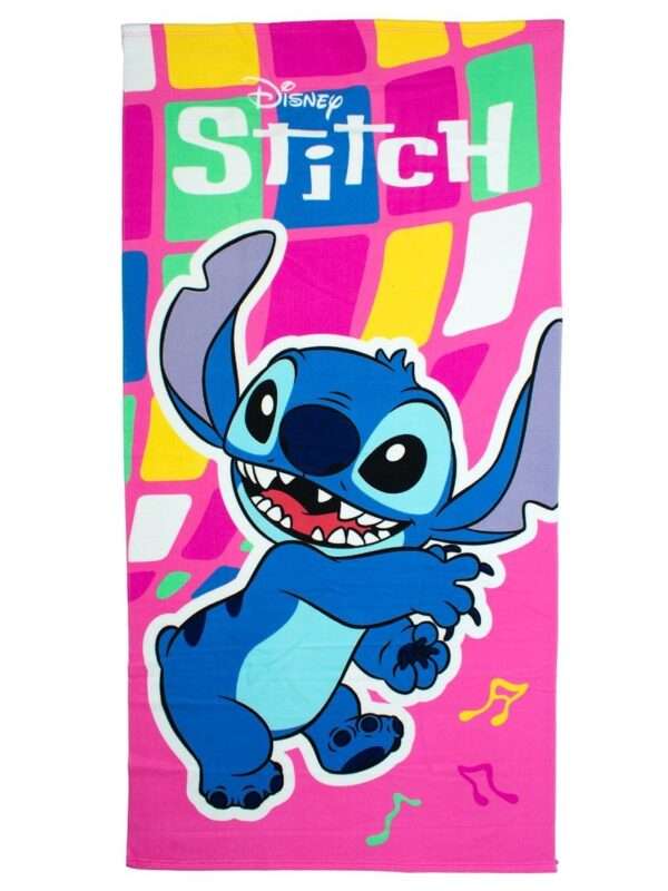 Πετσέτα Θαλάσσης Quick Dry Disney Home Lilo & Stitch 188 70X140 Pink