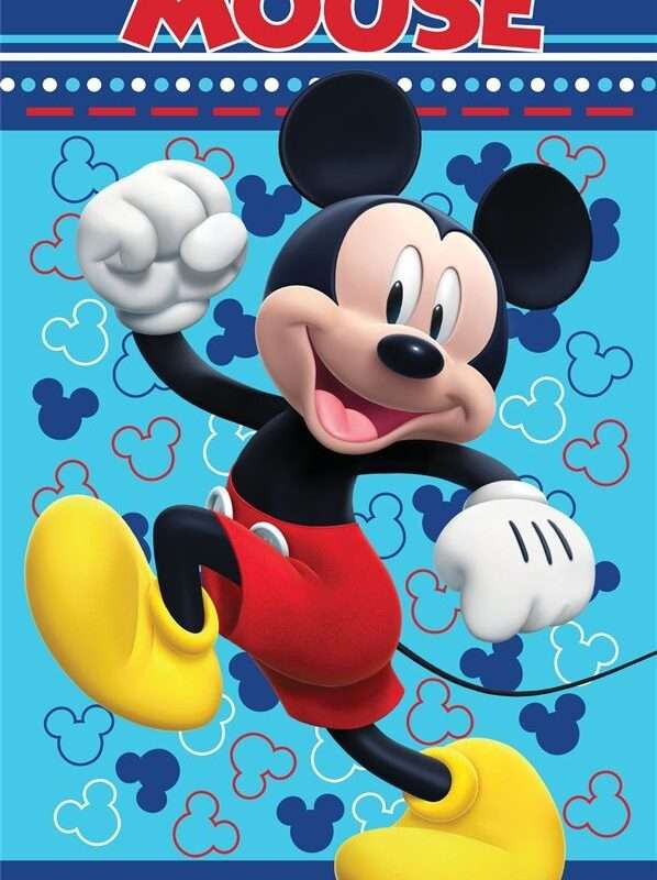 Πετσέτα Θαλάσσης Quick Dry Disney Home Mickey 541 70X140 Sky Blue