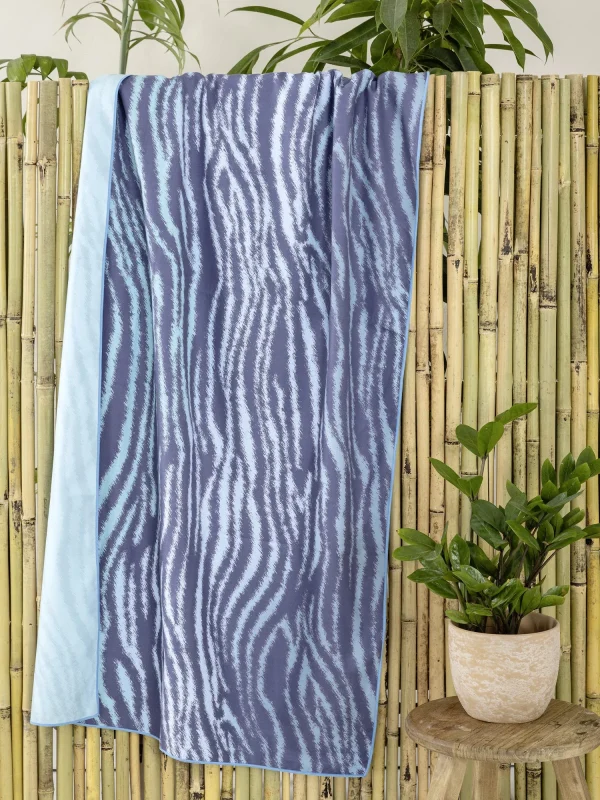 Πετσέτα Θαλάσσης διπλής όψης Zebra
