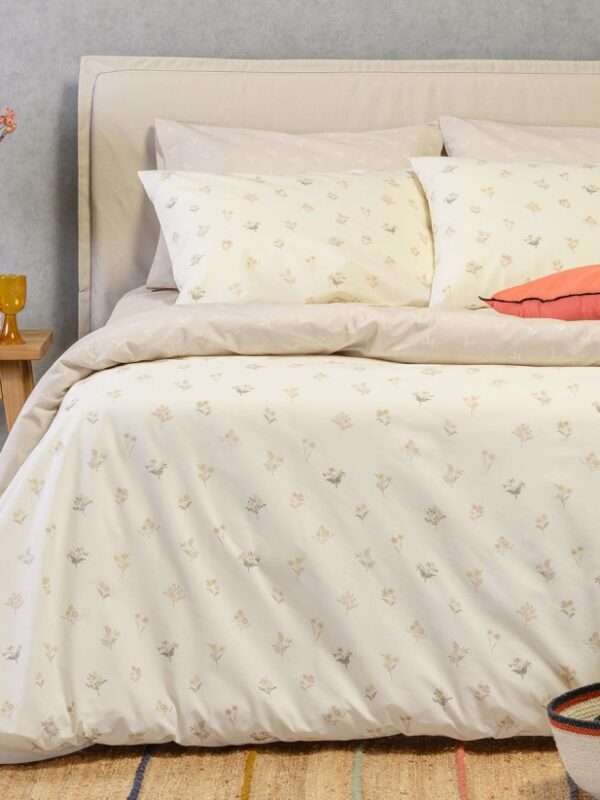 ΣΕΤ ΣΕΝΤΟΝΙΑ ΥΠΕΡΔΙΠΛΑ SPRING BEIGE ULTRA LINE (235X270)
