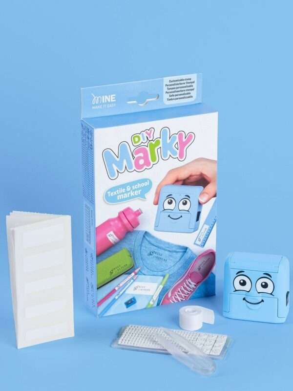 COLOP Arts & Crafts Σφραγίδα Υφασμάτων & τάπερ DIY Marky - Blue