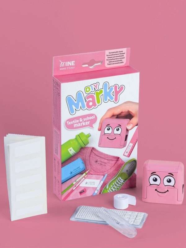 COLOP Arts & Crafts Σφραγίδα Υφασμάτων & τάπερ DIY Marky - Pink